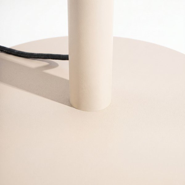 Béžová kovová LED stojacia lampa (výška  150 cm) TRANG – Thoro-image-3