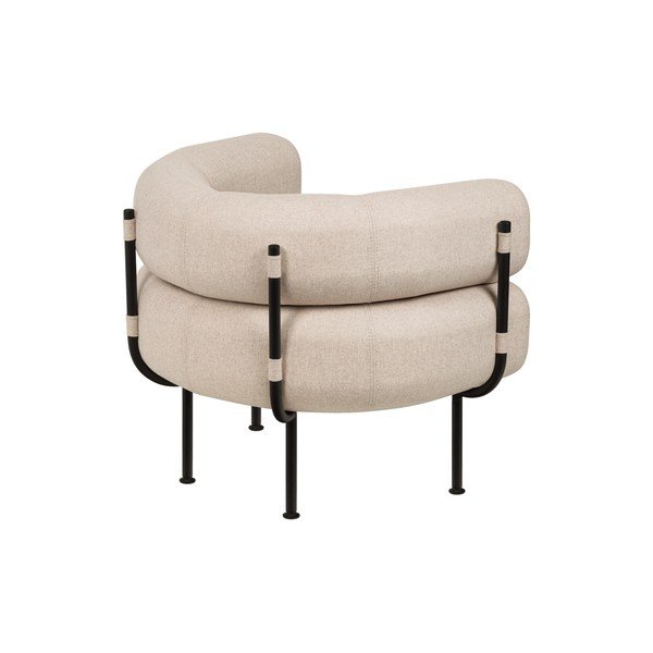 Béžové vlnené kreslo Ubi – noo.ma-image-2