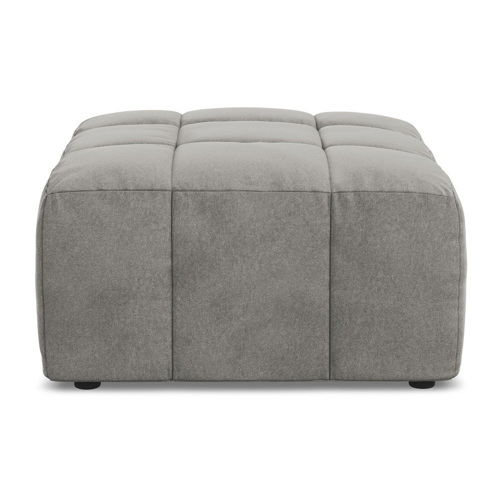 Sivá zamatová podnožka Aloha – Makamii