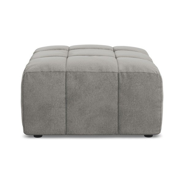 Sivá zamatová podnožka Aloha – Makamii