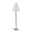 Tmavozelená stojacia lampa s textilným tienidlom (výška 153 cm) Navat – Kave Home