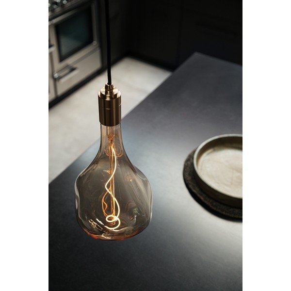 Teplá LED filamentová stmievateľná žiarovka E27, 5 W Voronoi III – tala-image-1