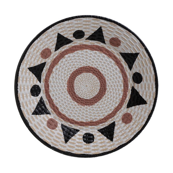 Kruhová nástenná dekorácia z brezového dreva InArt, ⌀ 35 cm