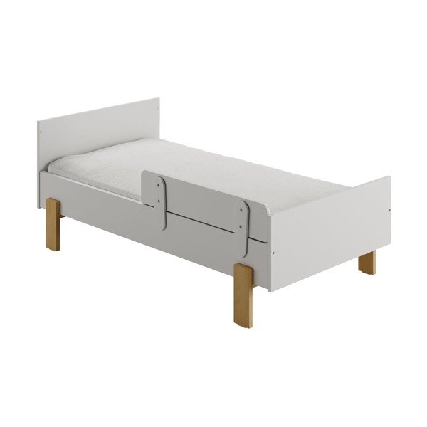 Svetlosivá postieľka 70x140 cm Cube - Pinio-image-3