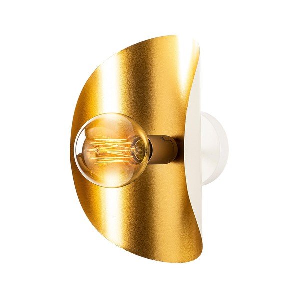 Nástenné svietidlo v bielo-zlatej farbe Sivani – Opviq lights-image-2