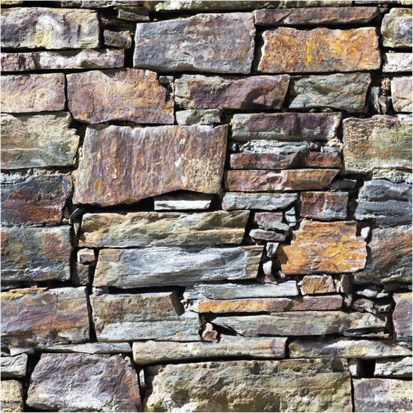 Nástenná samolepka Ambiance Wall Materials Stones from Roussilon, 40 × 40 cm-image-1