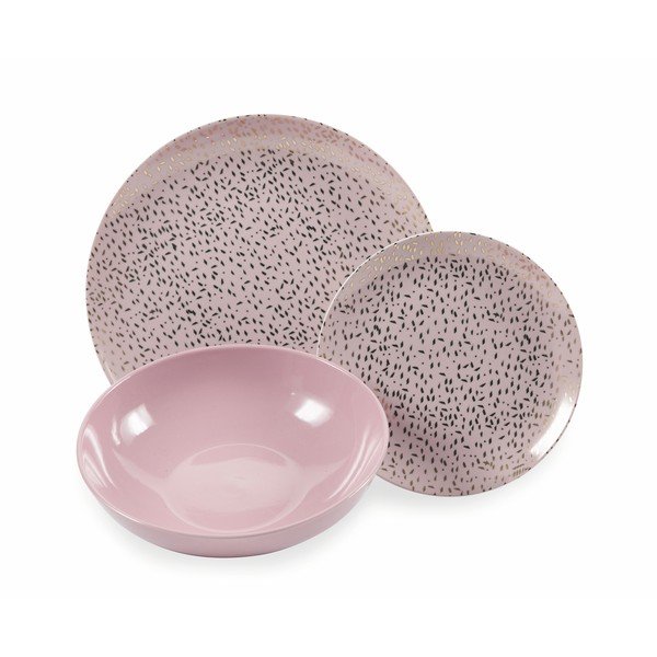 18-dielna súprava riadu z porcelánu a kameniny Villa d'Este Sparkle-image-3