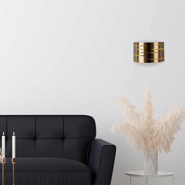 Nástenné svietidlo v zlatej farbe – Opviq lights-image-3