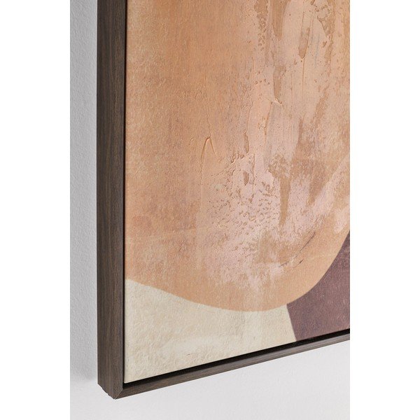 Tlačený/s ručne maľovanými prvkami obraz s rámom/na plátne 83x123 cm Gallery – Bizzotto-image-1