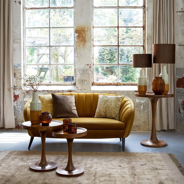 Okrúhly odkladací stolík ø 40 cm Joekon – Light & Living-image-3