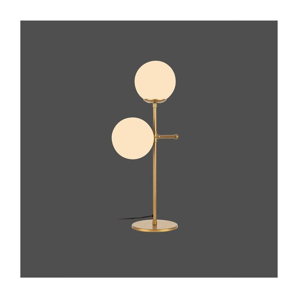 Stolová lampa v zlatej farbe Squid Lighting Kruva, výška 55 cm-image-3