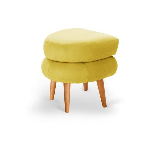 Žltá taburetka Scandi by Stella Cadente Maison Supernova