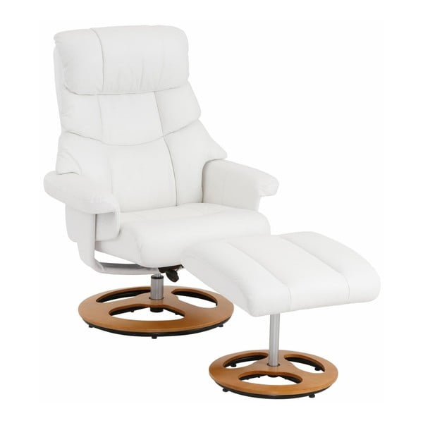 Set bieleho kresla s podnožkou Støraa Tony-image-4