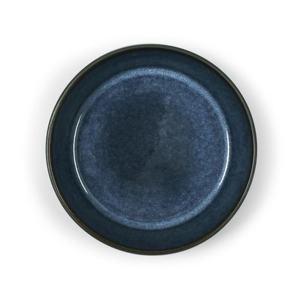 Čierna/modrá kameninová miska Gastro Dark Blue/Black – Bitz-image-2