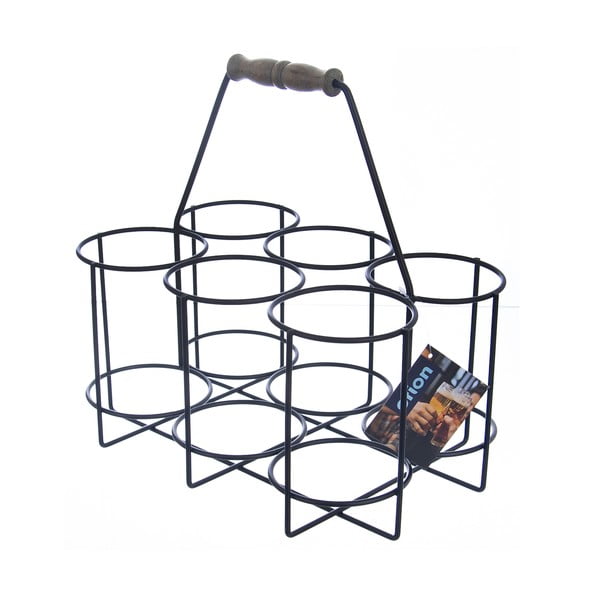 Kovový stojan na víno počet fliaš 6 Radka - Orion-image-2