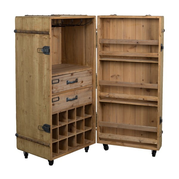 Drevená vinotéka Dutchbone Lico-image-4