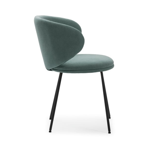 Zelené čalúnené jedálenské kreslá v súprave 2 ks Rush – Marckeric-image-3