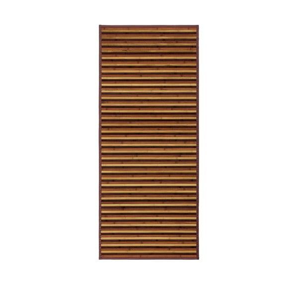 Bambusový behúň v hnedo-horčicovej farbe 75x175 cm – Casa Selección