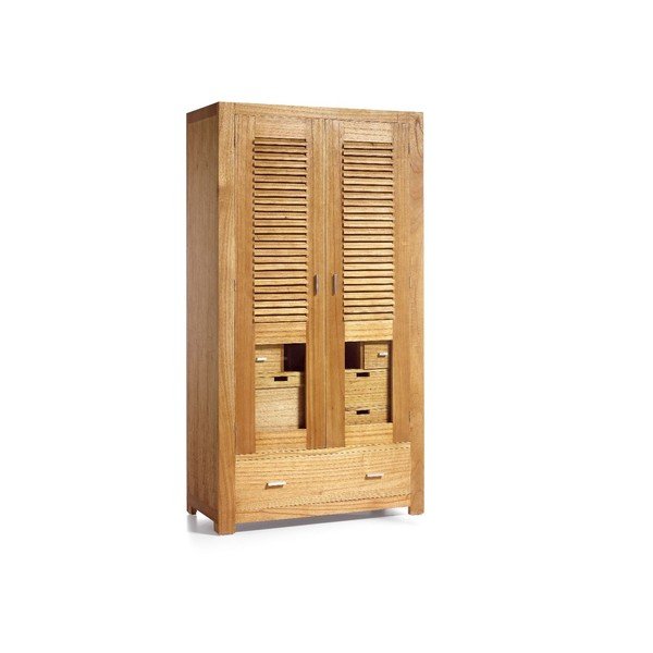 Skriňa Natural s botníkem