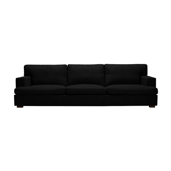 Čierna pohovka Windsor & Co Sofas Daphne, 235 cm