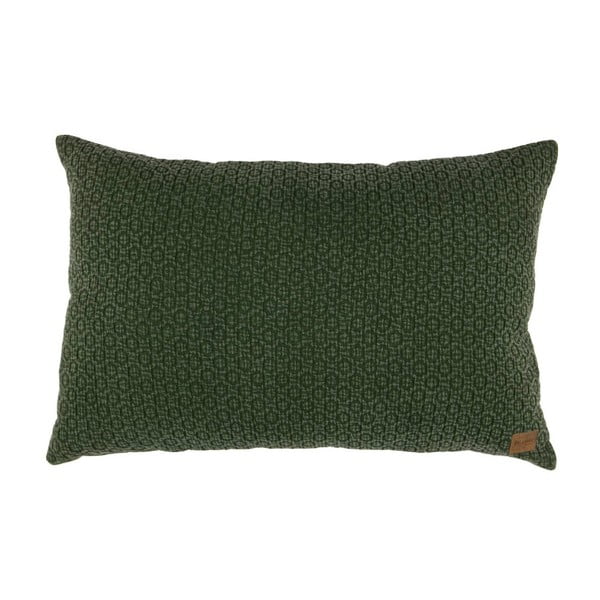 Zelený bavlnený vankúš De Eekhoorn Flatter, 40 × 60 cm