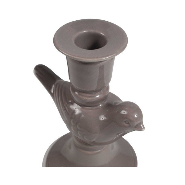 Svietnik Côté Table Olseau Grey, 13,8 cm-image-1