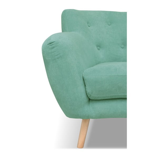Mätovozelená pohovka Cosmopolitan design London, 192 cm-image-3