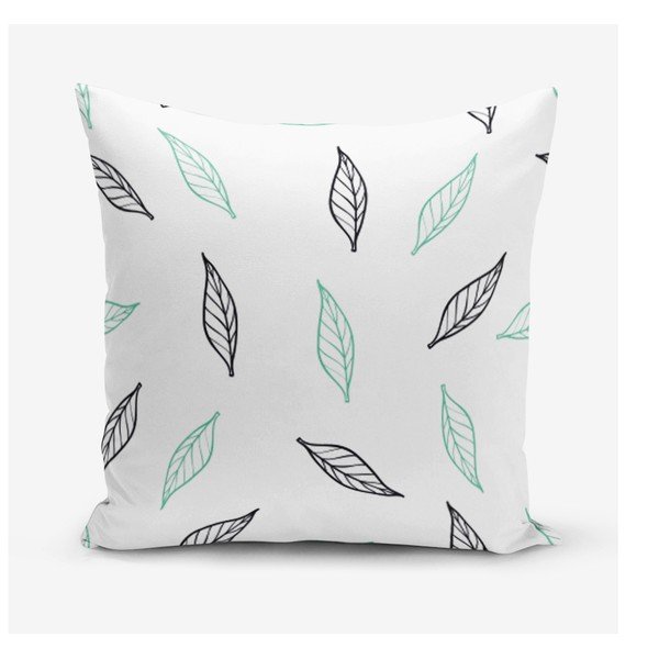 Obliečka na vankúš s prímesou bavlny Minimalist Cushion Covers White Tea, 45 × 45 cm