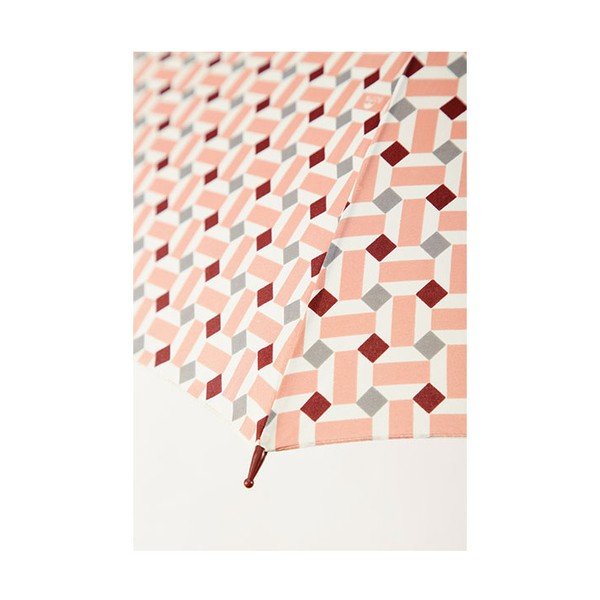 Dáždnik s ružovými detailmi Print, ⌀ 97 cm-image-1