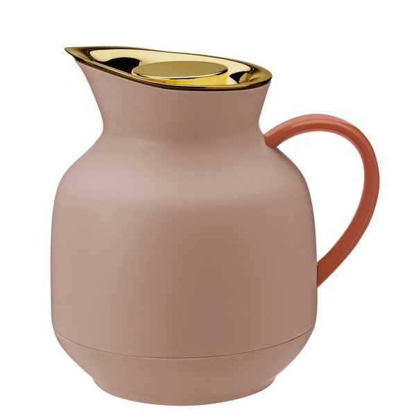 Broskyňová plastová termokanvica 1 l Amphora – Stelton