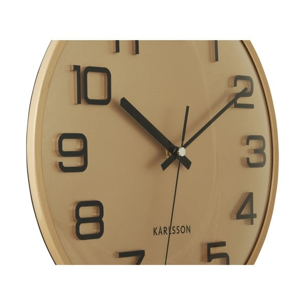 Nástenné hodiny ø 30,5 cm 3D Numbers – Karlsson-image-3