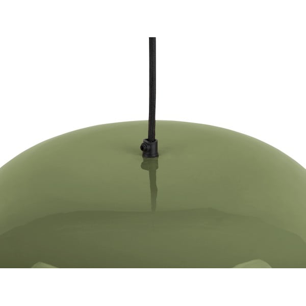 Zelené závesné svietidlo s kovovým tienidlom ø 50 cm Waved – Leitmotiv-image-1
