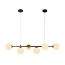 Závesné svietidlo v zlatej farbe Squid Lighting Owl, výška 120 cm