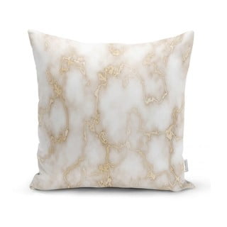 Obliečka na vankúš Minimalist Cushion Covers Golden Lines Marble, 45 x 45 cm