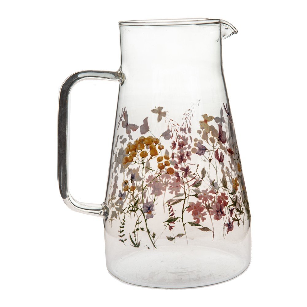 Sklenený džbán Flowers – Dakls