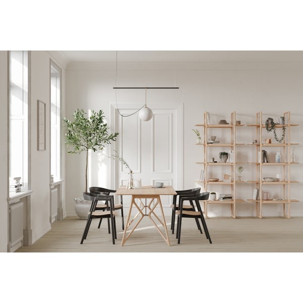 Jedálenský stôl s doskou z dubového dreva 240x90 cm Tink - Gazzda-image-1