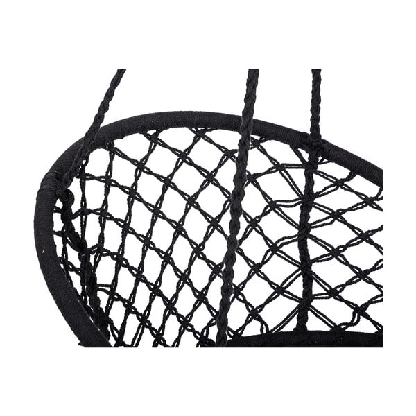 Čierne závesné kreslo Bonami Essentials Hylla-image-4