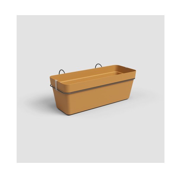 Závesný samozavlažovací kvetináč z recyklovaného plastu 50 cm Capri – Artevasi-image-1