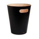 Čierny kancelársky odpadkový kôš 7,5 l Woodrow – Umbra