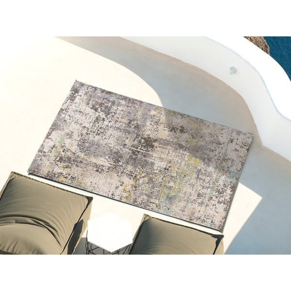 Sivý/béžový vonkajší koberec 160x230 cm Sassy – Universal-image-1