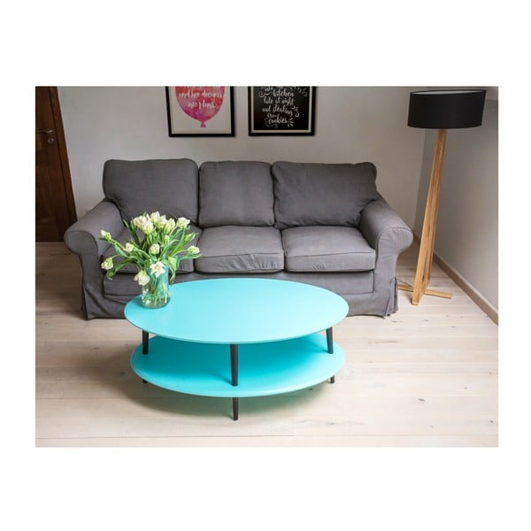 Svetlosivý konferenčný stolík so zníženou spodnou doskou Ragaba OVO-image-2