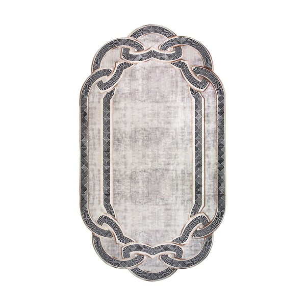 Sivý/béžový koberec behúň 200x80 cm - Vitaus