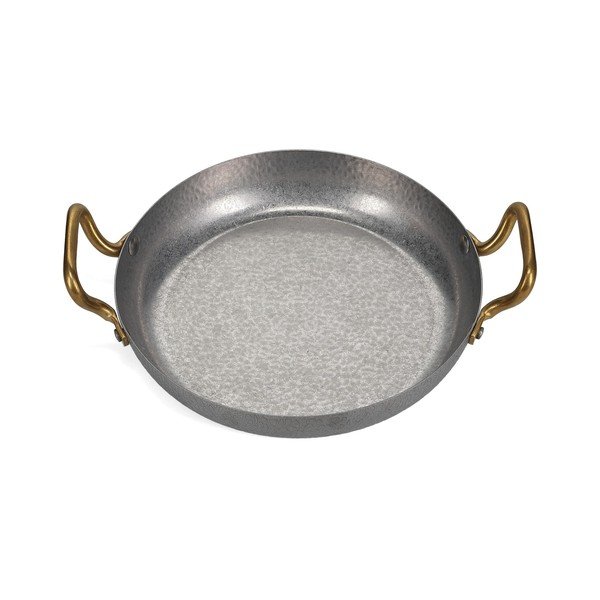 Servírovací kovový tanier v striebornej farbe ø 24 cm Serve – BonBistro