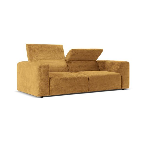 Okrovožltá pohovka 234 cm Cruz – Micadoni Home-image-1