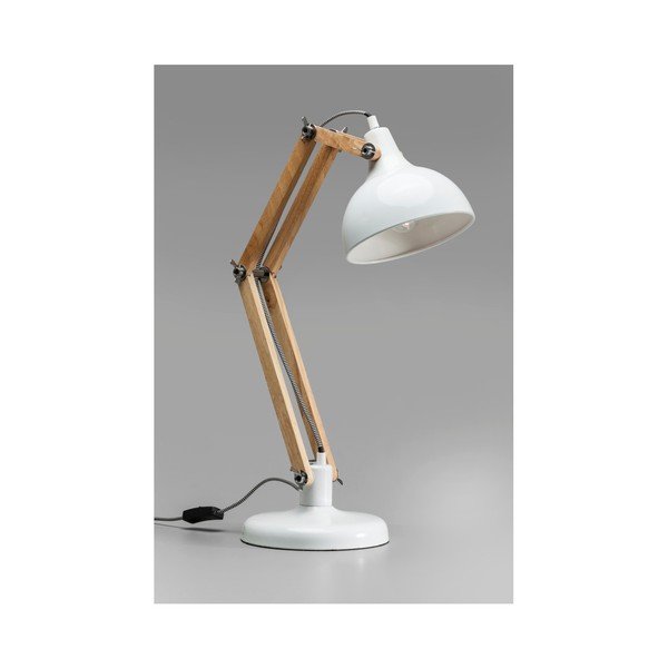 Biela stolová lampa Kare Design Station-image-3