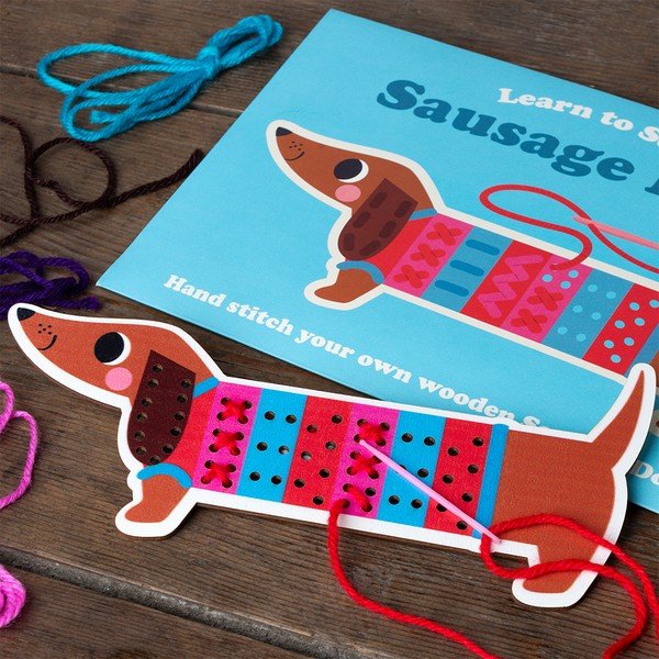 Súprava na vyšívanie Sunny Sausage Dog – Rex London-image-3