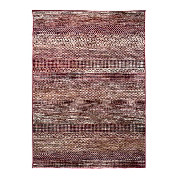 Červený koberec z viskózy Universal Belga Beigriss, 70 x 110 cm