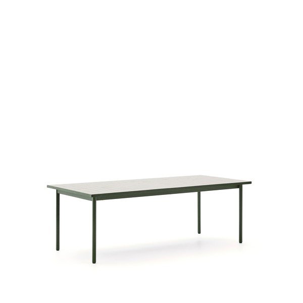 Záhradný jedálenský stôl s keramickou doskou 101x223 cm Maurina – Kave Home-image-4
