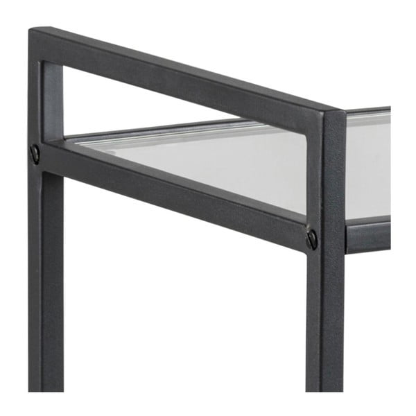 Čierny odkladací stolík Actona Seaford-image-4