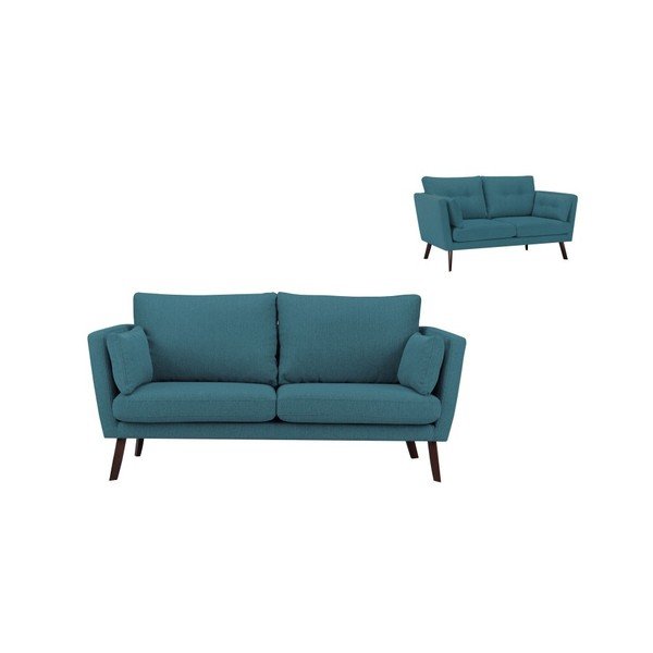 Tyrkysová trojmiestna pohovka Mazzini Sofas Elena-image-1